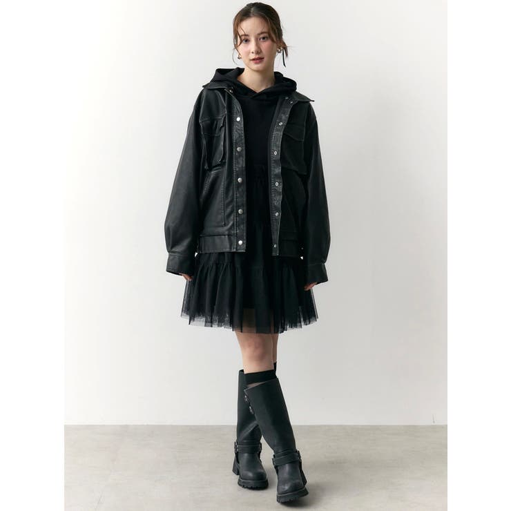 2WAYチュールオーバースウェットワンピース | CALNAMUR | 詳細画像32 