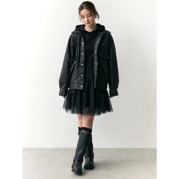 2WAYチュールオーバースウェットワンピース | CALNAMUR | 詳細画像33 