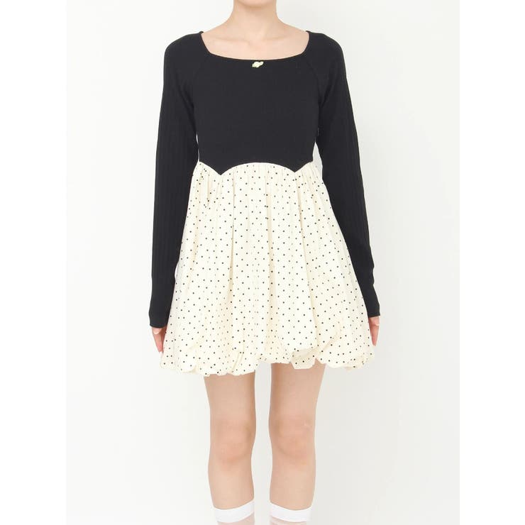 ドッキングバルーンミニワンピース | CALNAMUR | 詳細画像23 