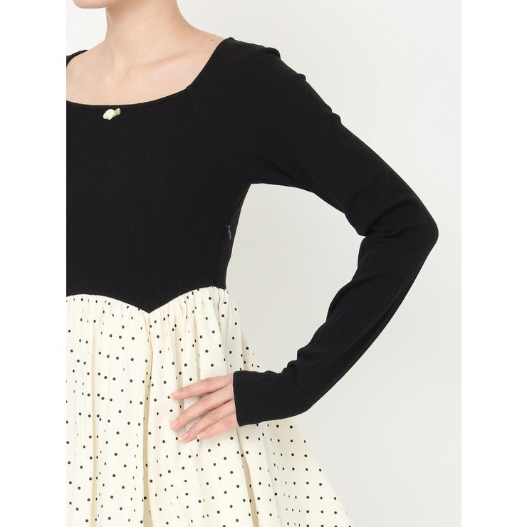 ドッキングバルーンミニワンピース | CALNAMUR | 詳細画像27 