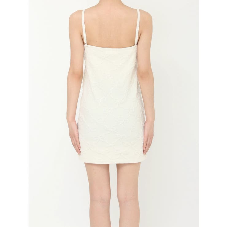 リボンジャガードキャミワンピース | CALNAMUR | 詳細画像30 