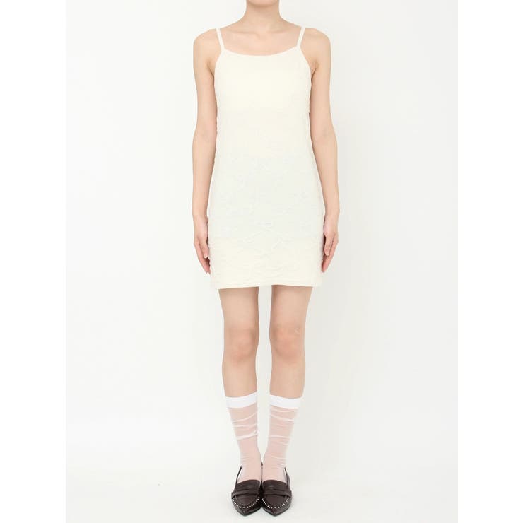 リボンジャガードキャミワンピース | CALNAMUR | 詳細画像36 