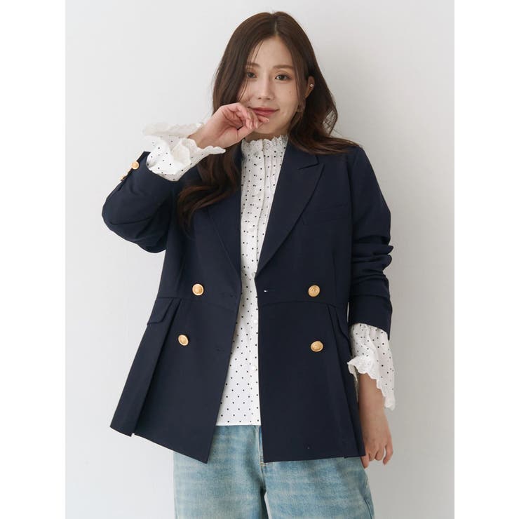 コットンフリルレースブラウス | CALNAMUR | 詳細画像20 