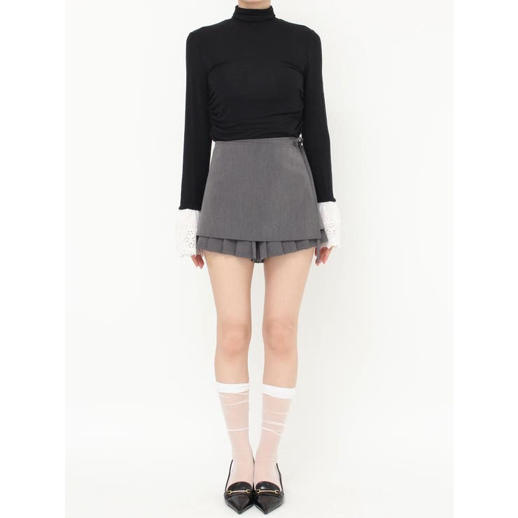 ラッププリーツショートパンツ | CALNAMUR | 詳細画像39 