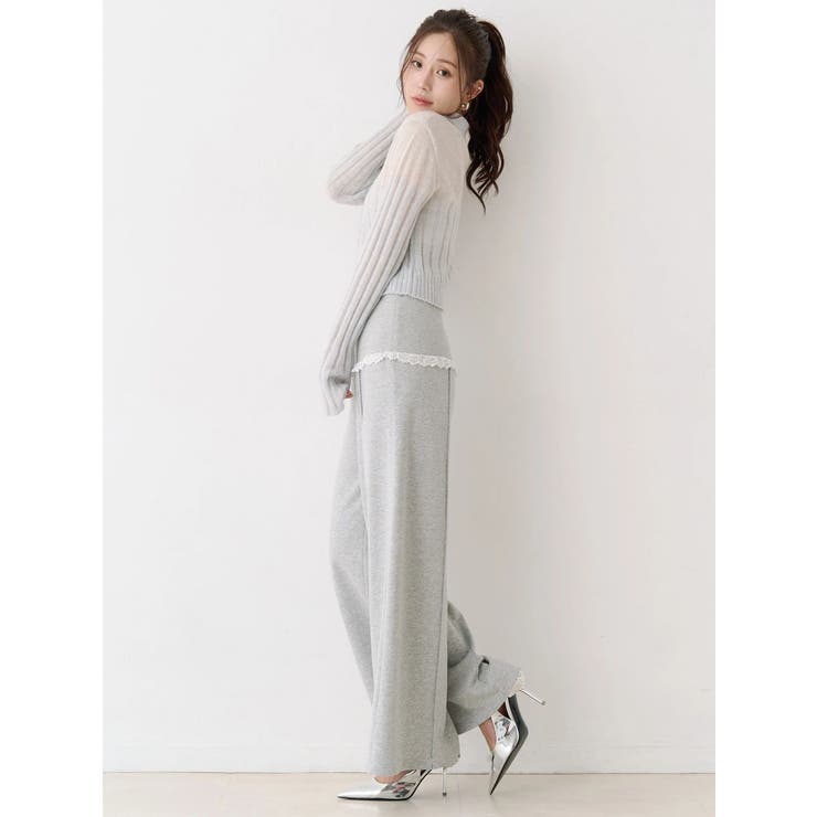 太リブベルトスウェットパンツ | CALNAMUR | 詳細画像6 