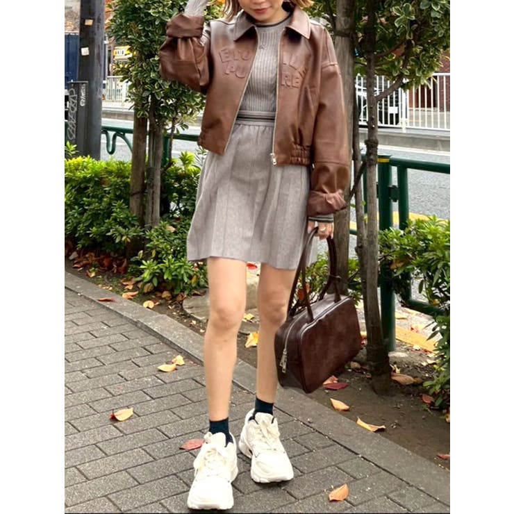 ニットプリーツミニスカート | CALNAMUR | 詳細画像35 