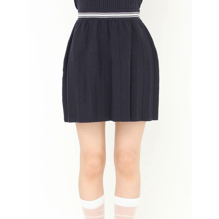 ニットプリーツミニスカート | CALNAMUR | 詳細画像38 