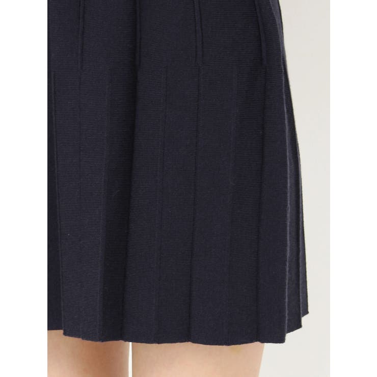 ニットプリーツミニスカート | CALNAMUR | 詳細画像42 