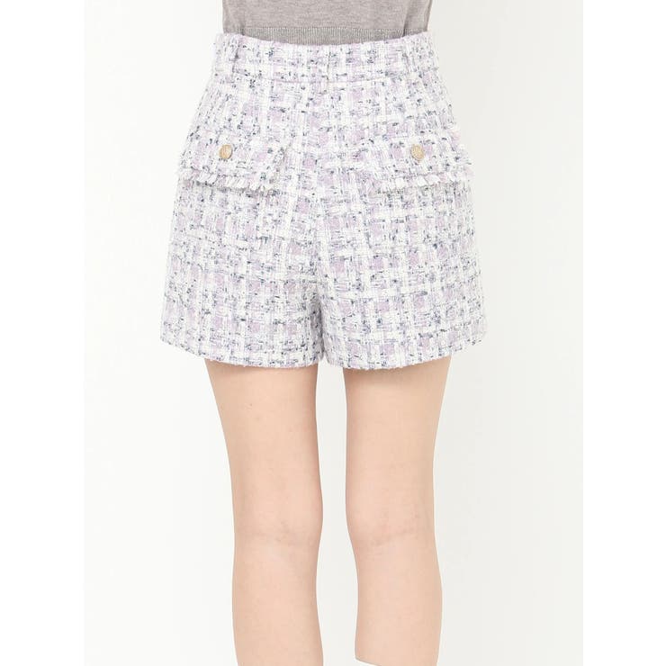 バックポケットツイードショートパンツ | CALNAMUR | 詳細画像34 