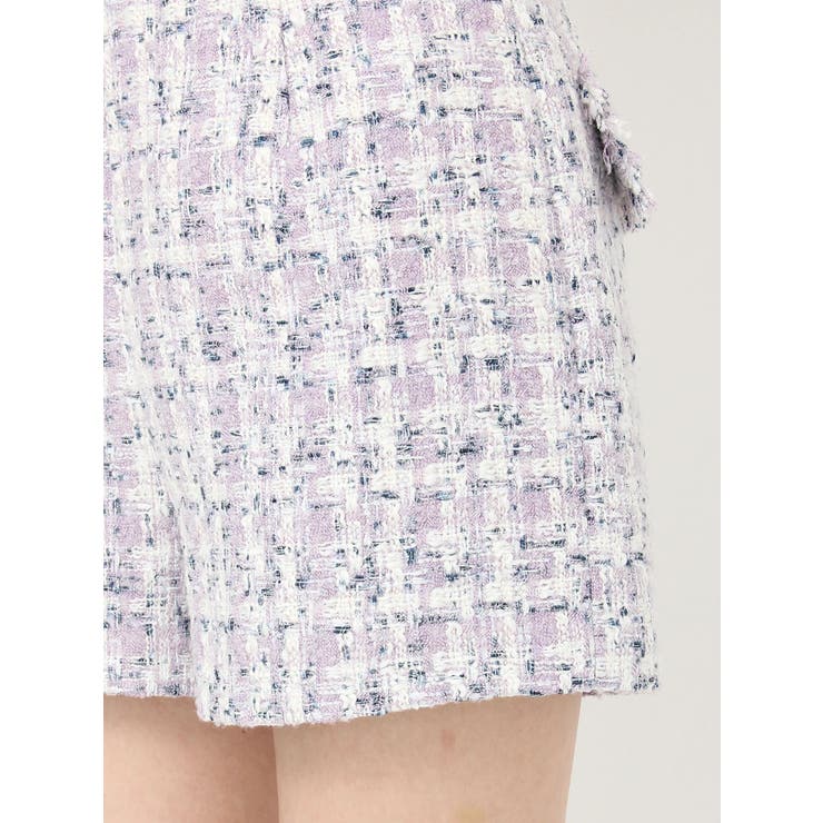 バックポケットツイードショートパンツ | CALNAMUR | 詳細画像37 