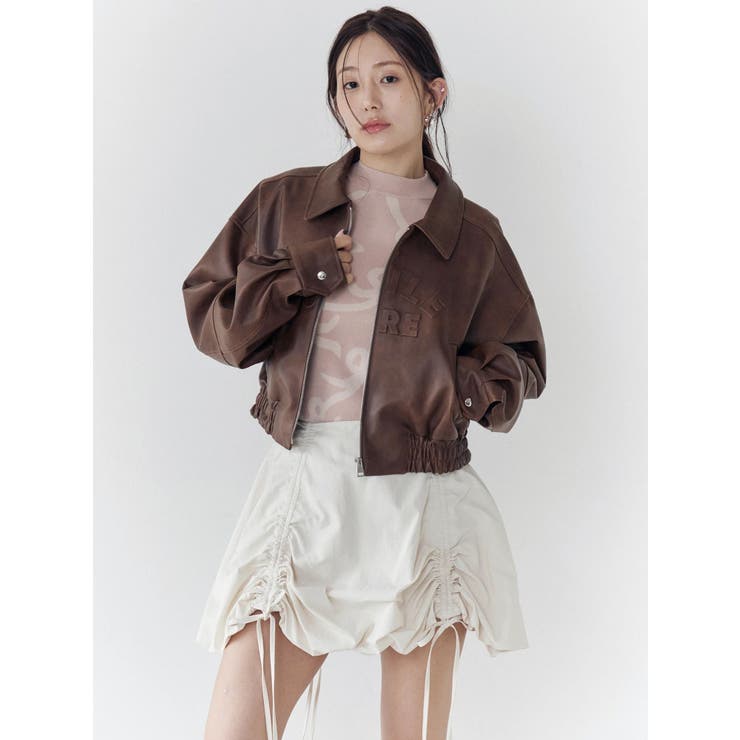 ドロストバルーンミニスカート | CALNAMUR | 詳細画像10 