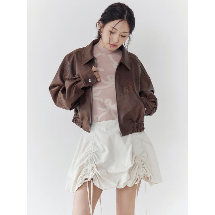 ドロストバルーンミニスカート | CALNAMUR | 詳細画像11 