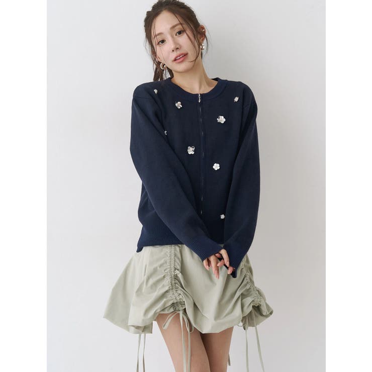 ドロストバルーンミニスカート | CALNAMUR | 詳細画像13 