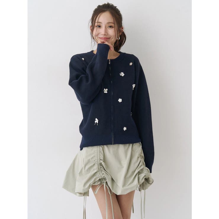 ドロストバルーンミニスカート | CALNAMUR | 詳細画像15 