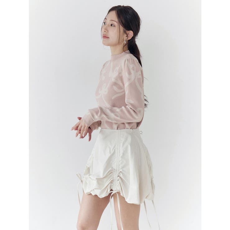 ドロストバルーンミニスカート | CALNAMUR | 詳細画像20 