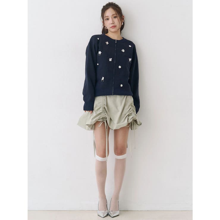 ドロストバルーンミニスカート | CALNAMUR | 詳細画像30 