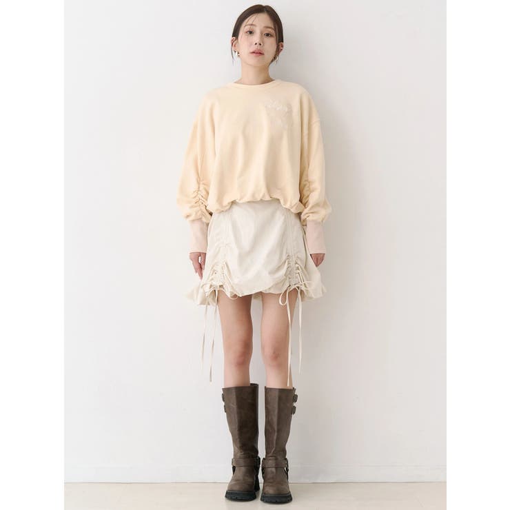 ドロストバルーンミニスカート | CALNAMUR | 詳細画像33 