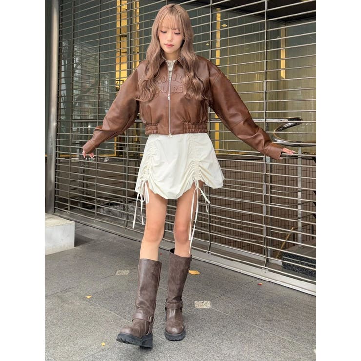 ドロストバルーンミニスカート | CALNAMUR | 詳細画像39 