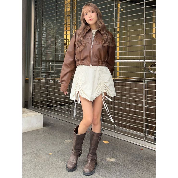 ドロストバルーンミニスカート | CALNAMUR | 詳細画像40 