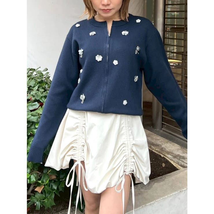 ドロストバルーンミニスカート | CALNAMUR | 詳細画像41 