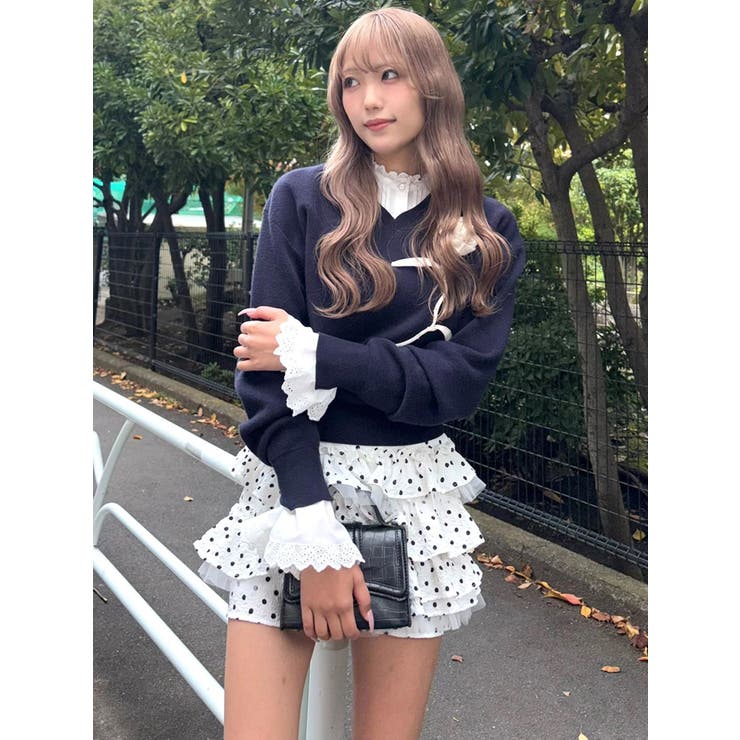 ドットティアードパンツ | CALNAMUR | 詳細画像25 