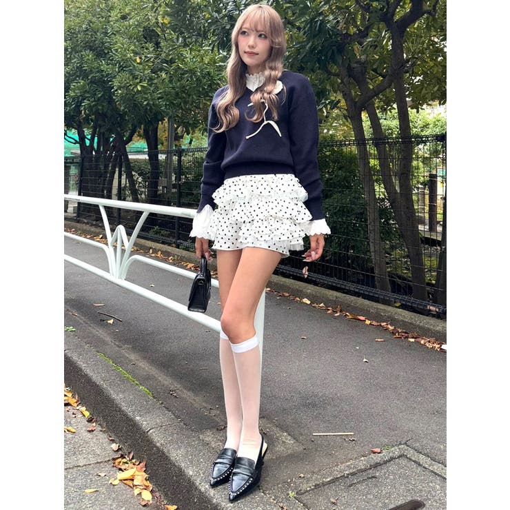 ドットティアードパンツ | CALNAMUR | 詳細画像28 