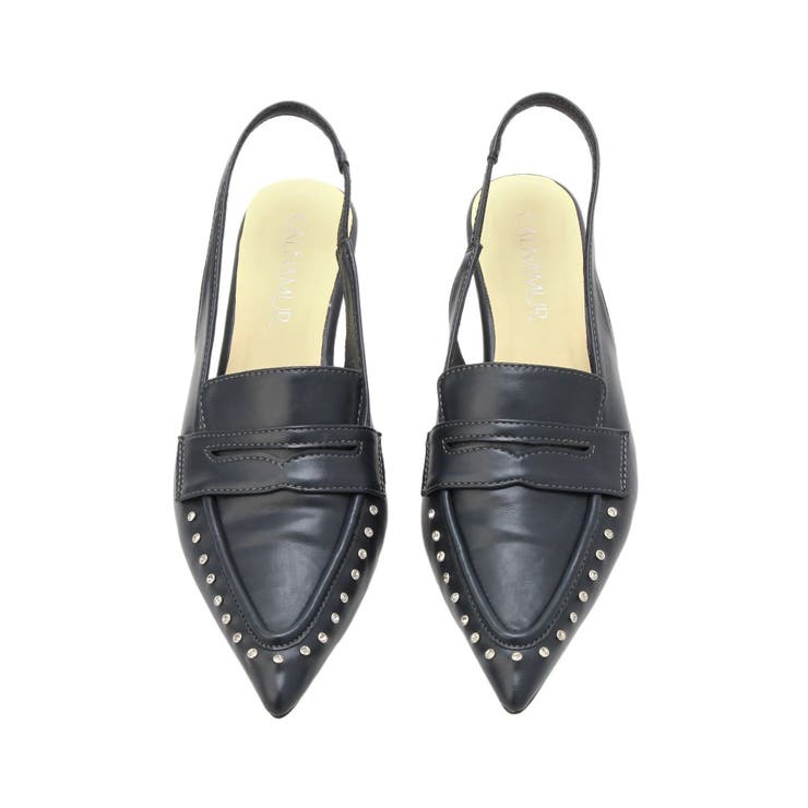 バイカラーローファーミュール | CALNAMUR | 詳細画像16 