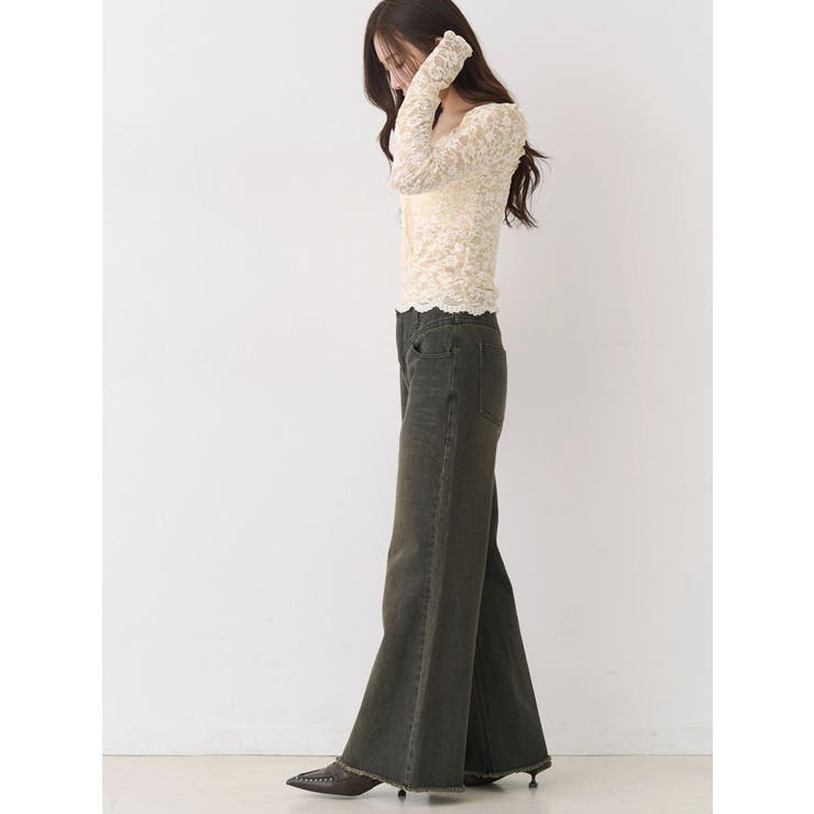 バイカラーローファーミュール | CALNAMUR | 詳細画像8 