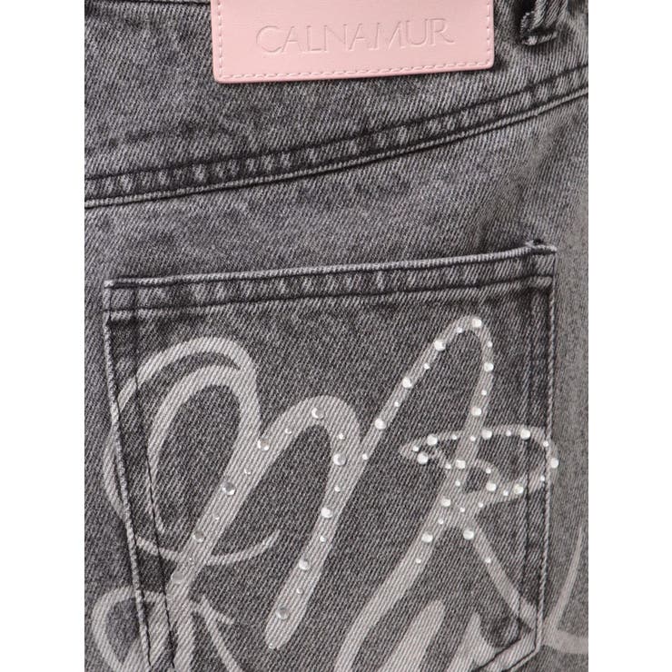 バックデザインワイドデニム | CALNAMUR | 詳細画像44 