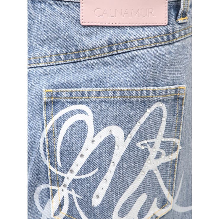 バックデザインワイドデニム | CALNAMUR | 詳細画像45 