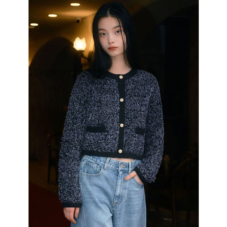 バックデザインワイドデニム | CALNAMUR | 詳細画像6 