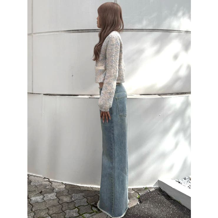 ローライズフレアデニムパンツ | CALNAMUR | 詳細画像23 