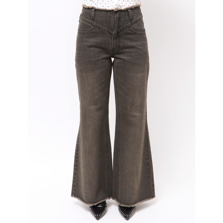 ローライズフレアデニムパンツ | CALNAMUR | 詳細画像27 