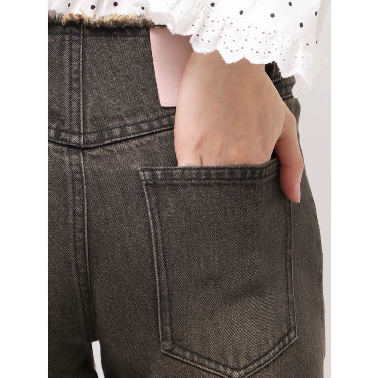 ローライズフレアデニムパンツ | CALNAMUR | 詳細画像31 