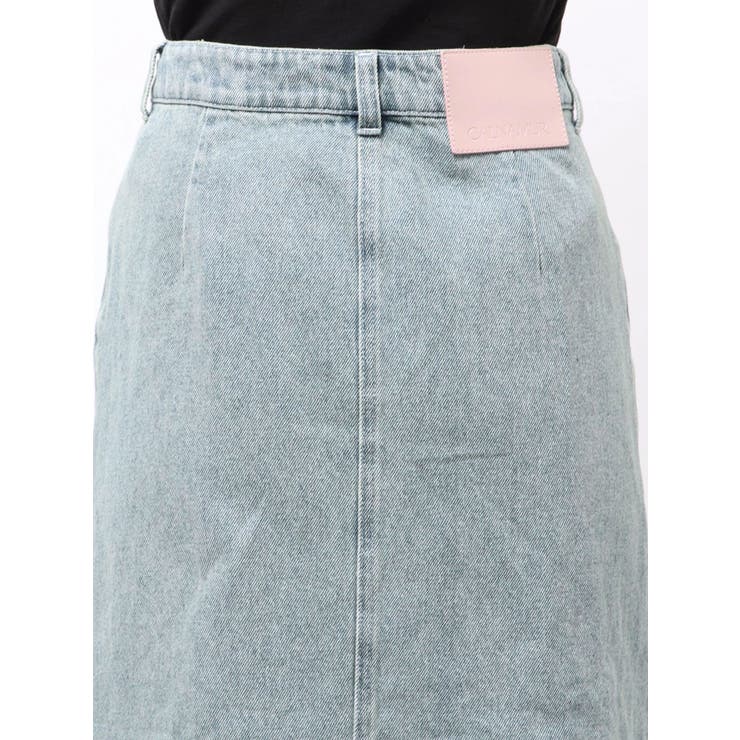 フリルスリットデニムミニスカート | CALNAMUR | 詳細画像12 