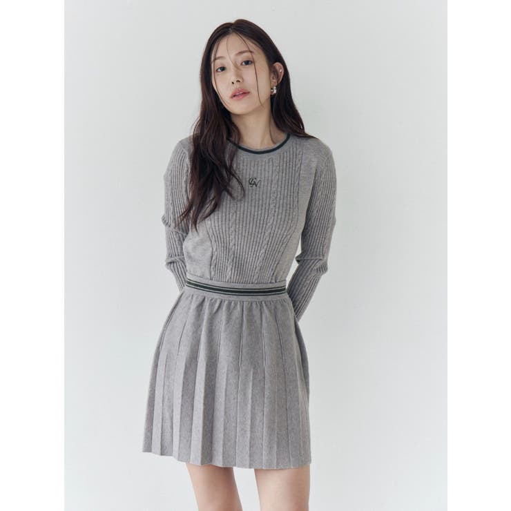 ケーブルMIXコンパクトニット | CALNAMUR | 詳細画像10 