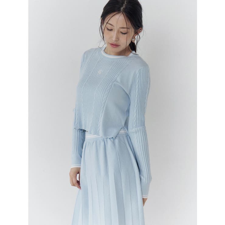 ケーブルMIXコンパクトニット | CALNAMUR | 詳細画像18 