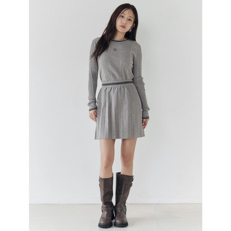 ケーブルMIXコンパクトニット | CALNAMUR | 詳細画像29 