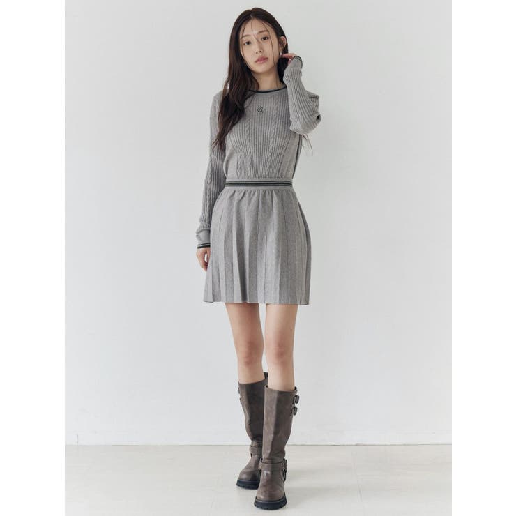 ケーブルMIXコンパクトニット | CALNAMUR | 詳細画像30 