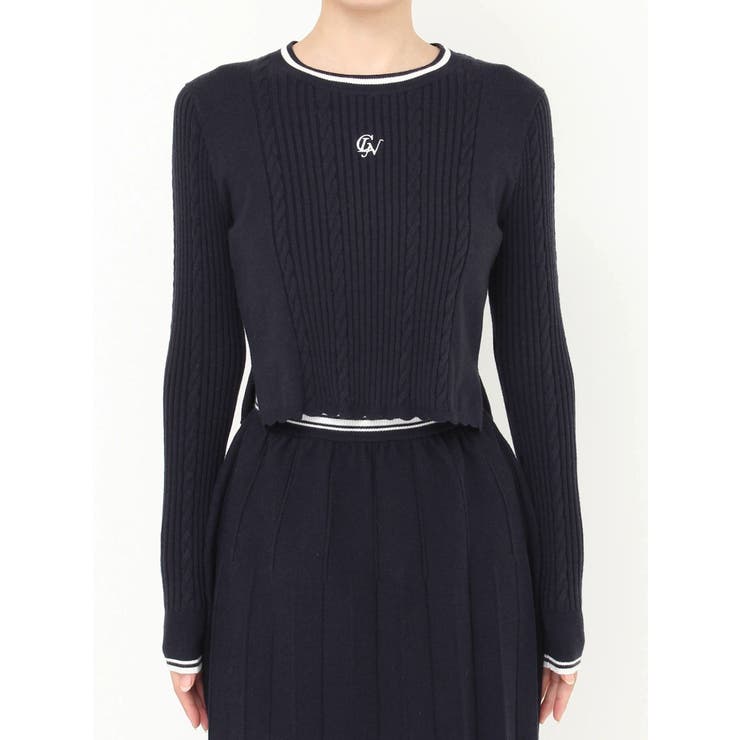 ケーブルMIXコンパクトニット | CALNAMUR | 詳細画像45 