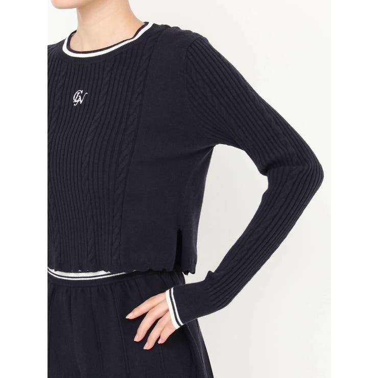 ケーブルMIXコンパクトニット | CALNAMUR | 詳細画像49 