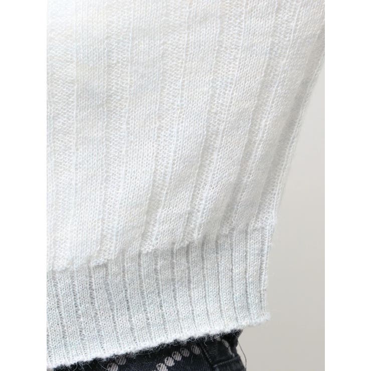 フロントジップバイカラーニット | CALNAMUR | 詳細画像38 
