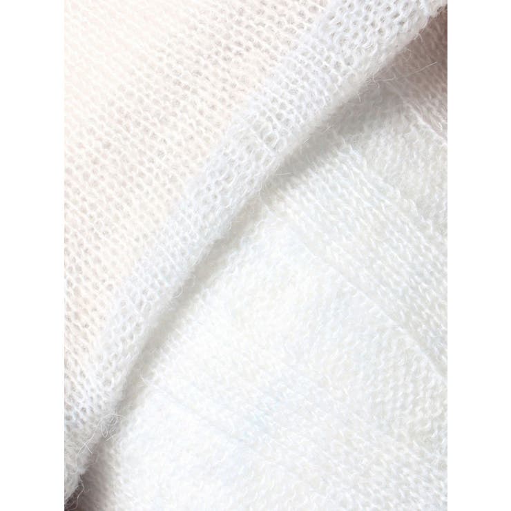 フロントジップバイカラーニット | CALNAMUR | 詳細画像39 