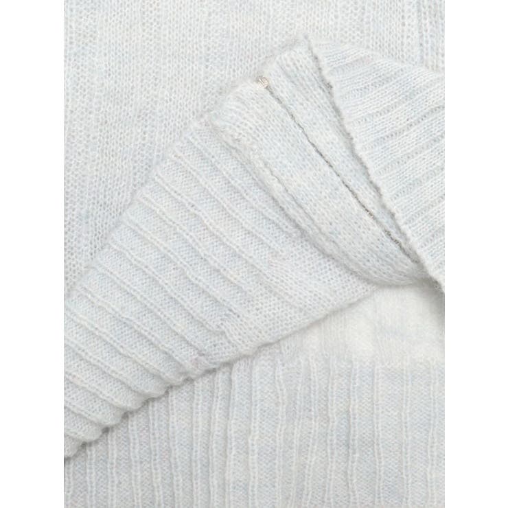 フロントジップバイカラーニット | CALNAMUR | 詳細画像40 