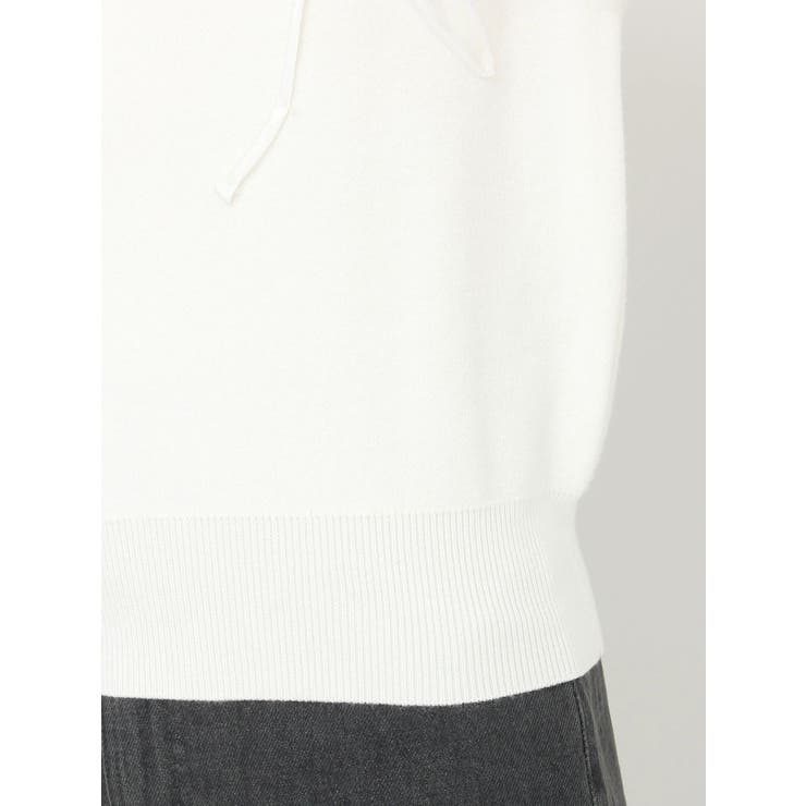 オーガンコサージュVネックニット | CALNAMUR | 詳細画像46 