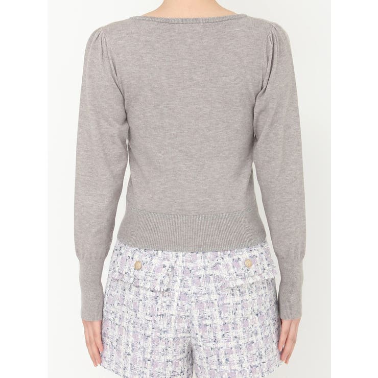 コサージュリボンコンパクトニット | CALNAMUR | 詳細画像25 