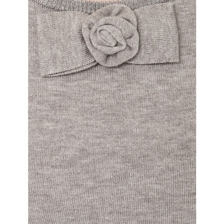 コサージュリボンコンパクトニット | CALNAMUR | 詳細画像34 