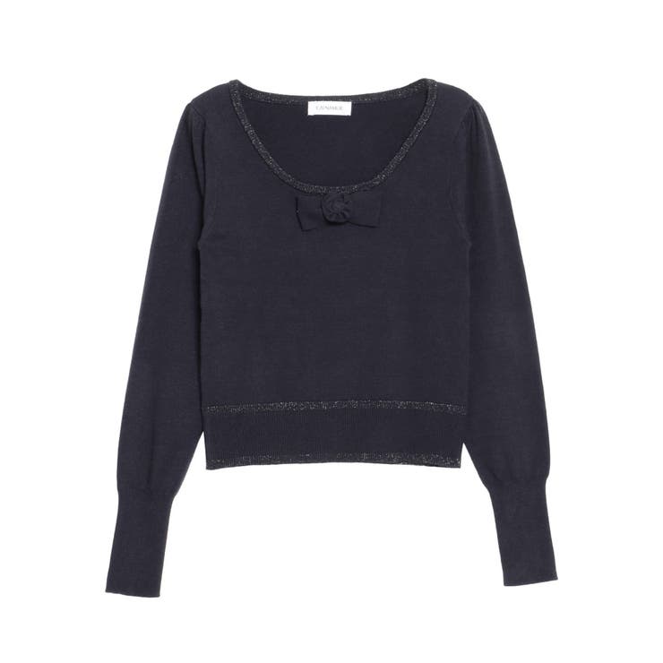 コサージュリボンコンパクトニット | CALNAMUR | 詳細画像36 