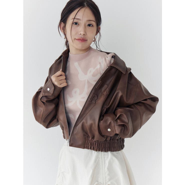 リボンパターンニット | CALNAMUR | 詳細画像12 