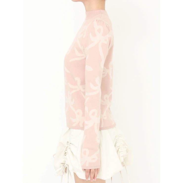 リボンパターンニット | CALNAMUR | 詳細画像24 